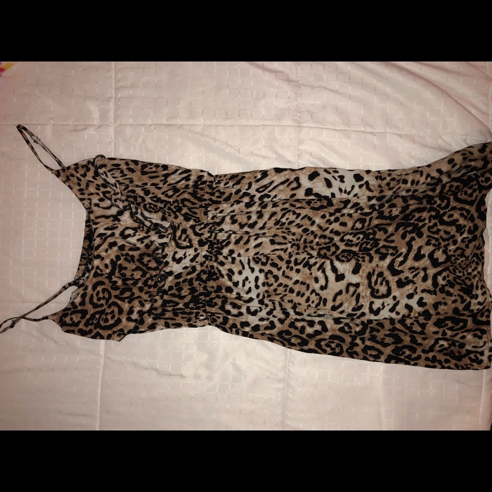 Cheetah print sundress